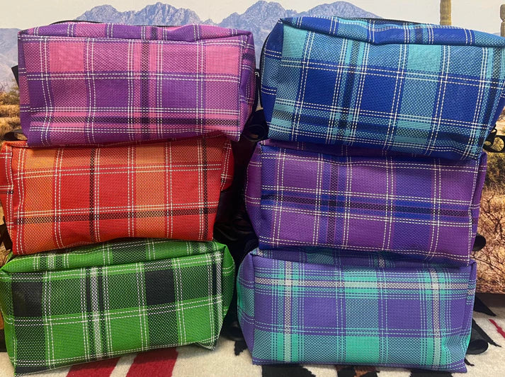 Toiletry bag Mesh and Canvas & PVC