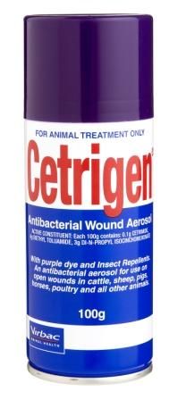 Cetrigen Aerosol Spray (Purple Spray) 100gm